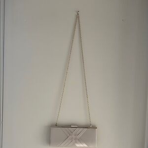 Elegant Cream Clutch Bag